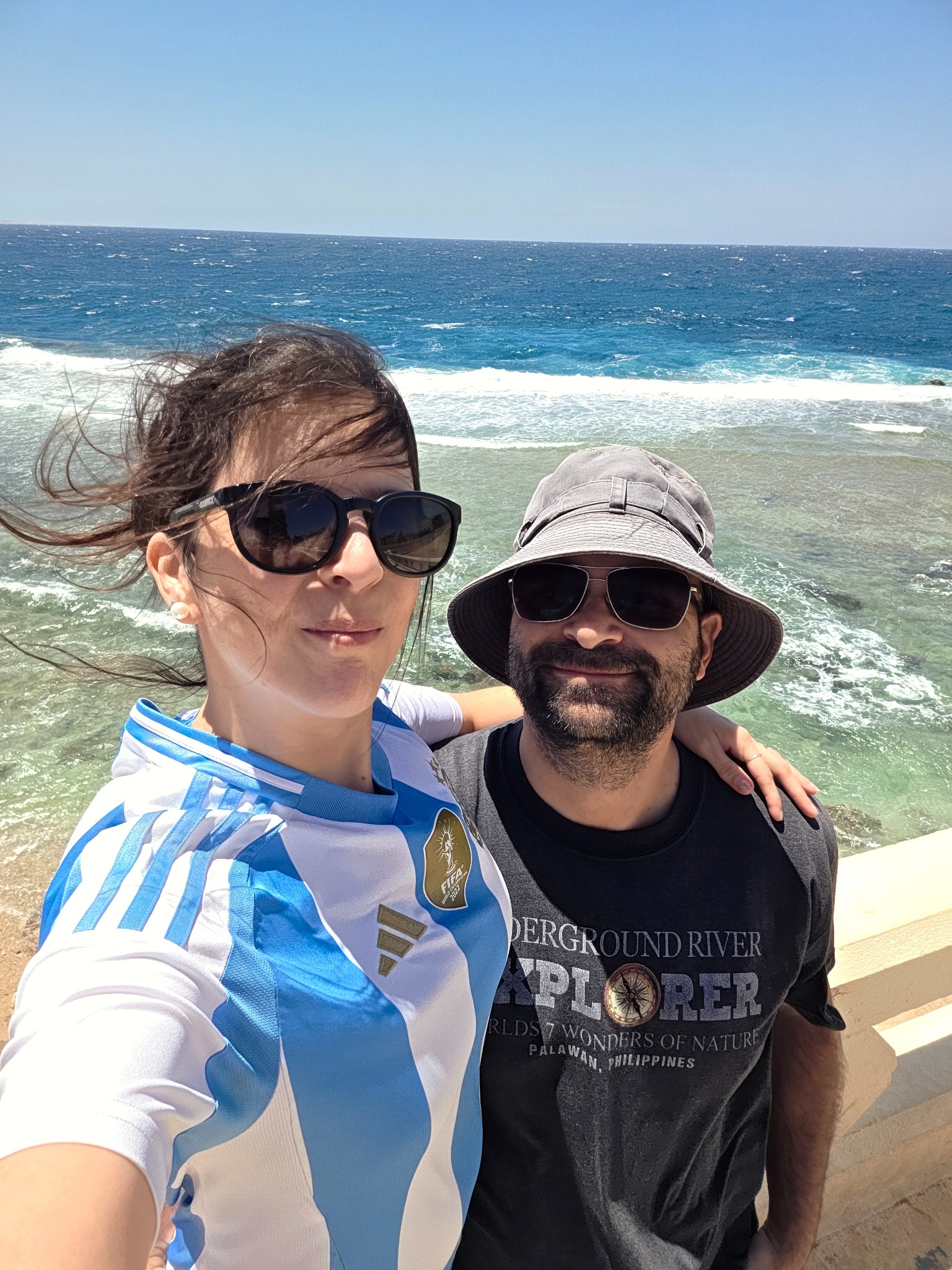 Nuestra despedida del Mar Rojo antes de continuar hacia AlUla.