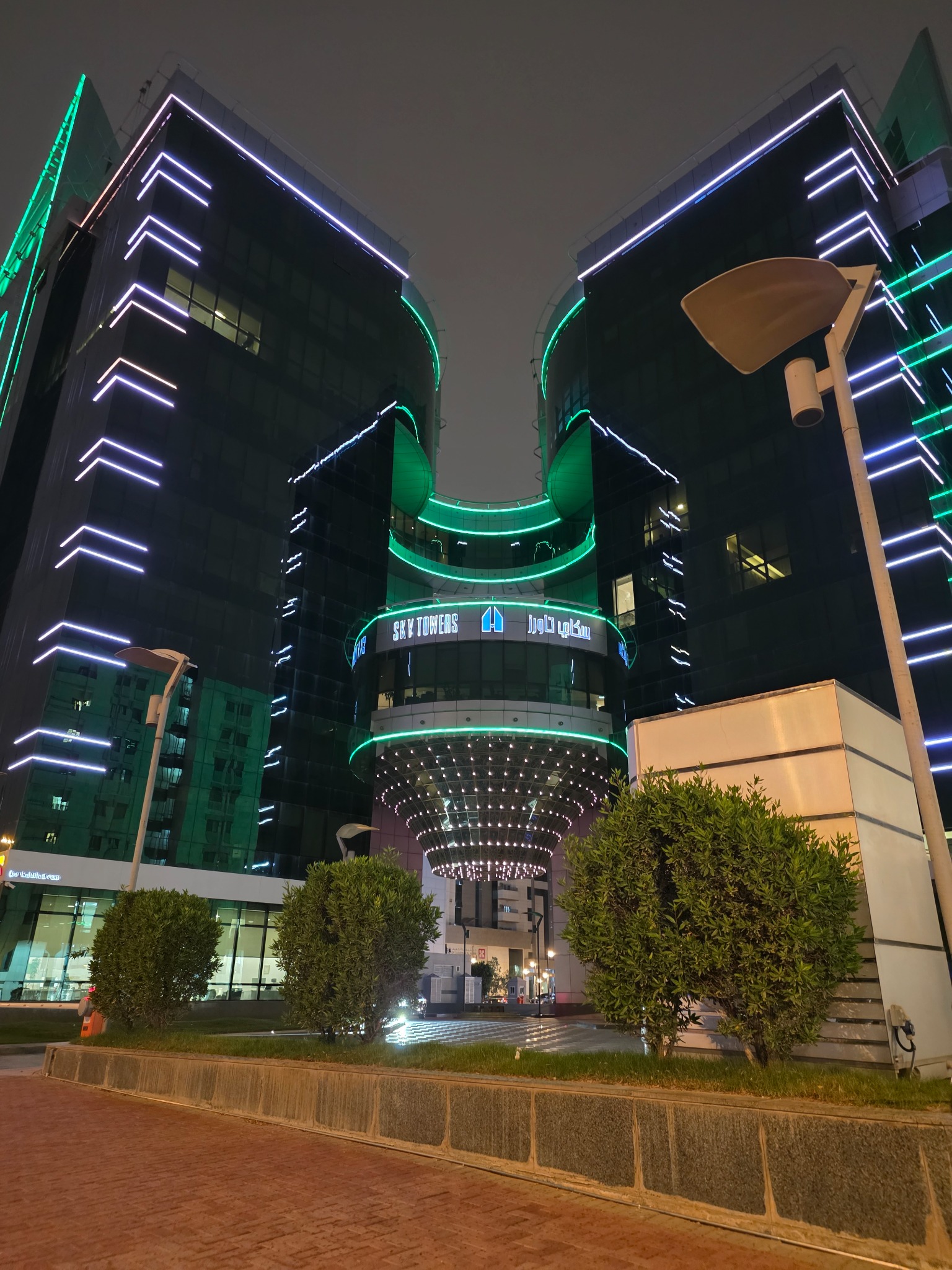 Las Sky Towers, otro de los conjuntos modernos de la capital.