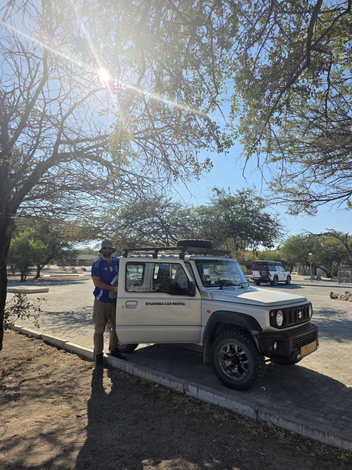 El Suzuki Jimny con el que recorrimos Namibia.