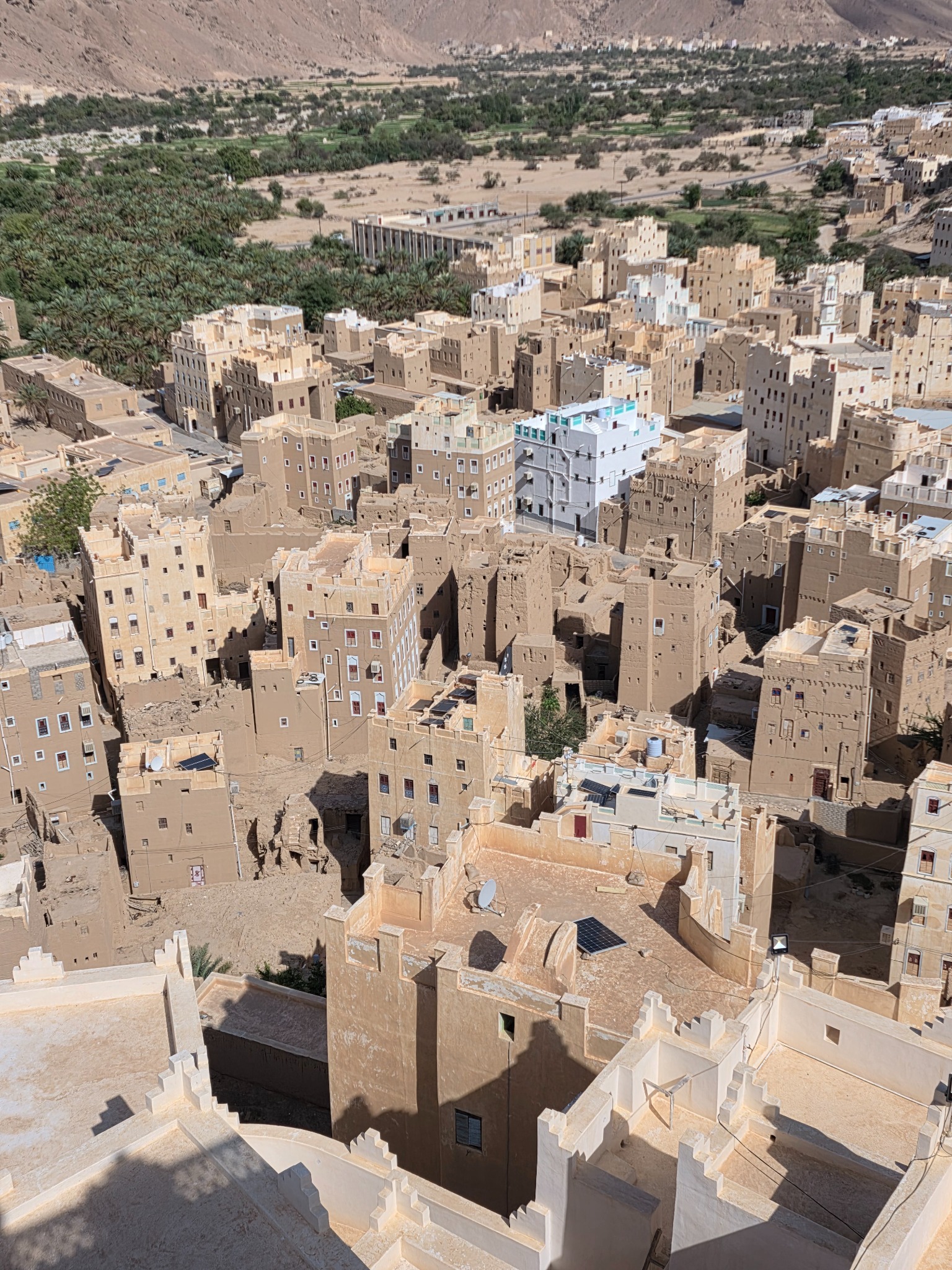 Una de las vistas panorámicas sobre los pueblos de Wadi Daw’an.